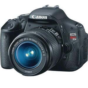 Canon EOS Rebel T3i Black DSLR Camera